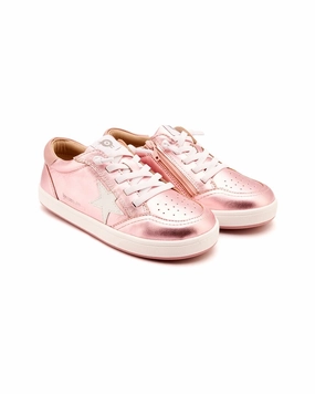 Fashionable Style Old Soles Platinum Runner Leather Sneaker