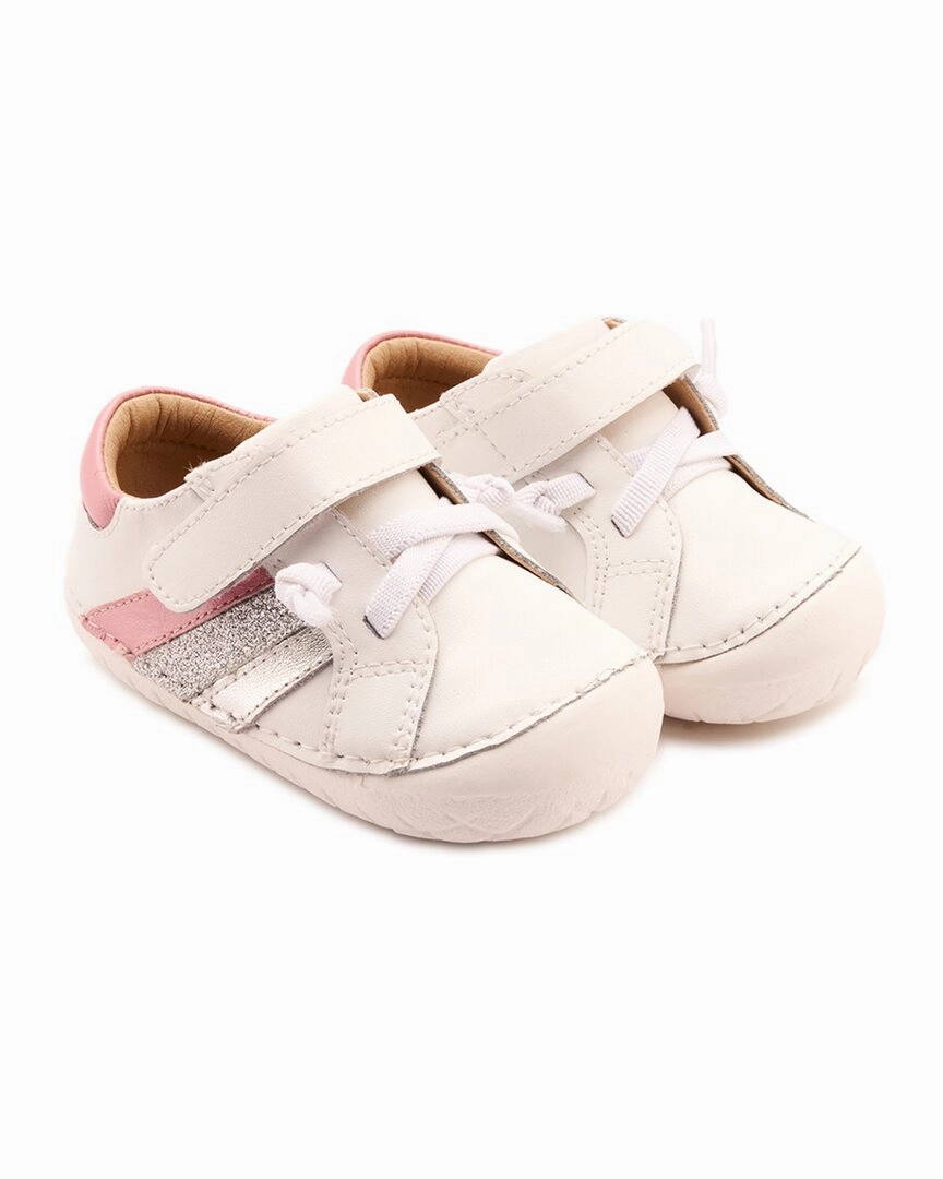 Old Soles Sun Ray Pave Leather Sneaker Shockproof Heel