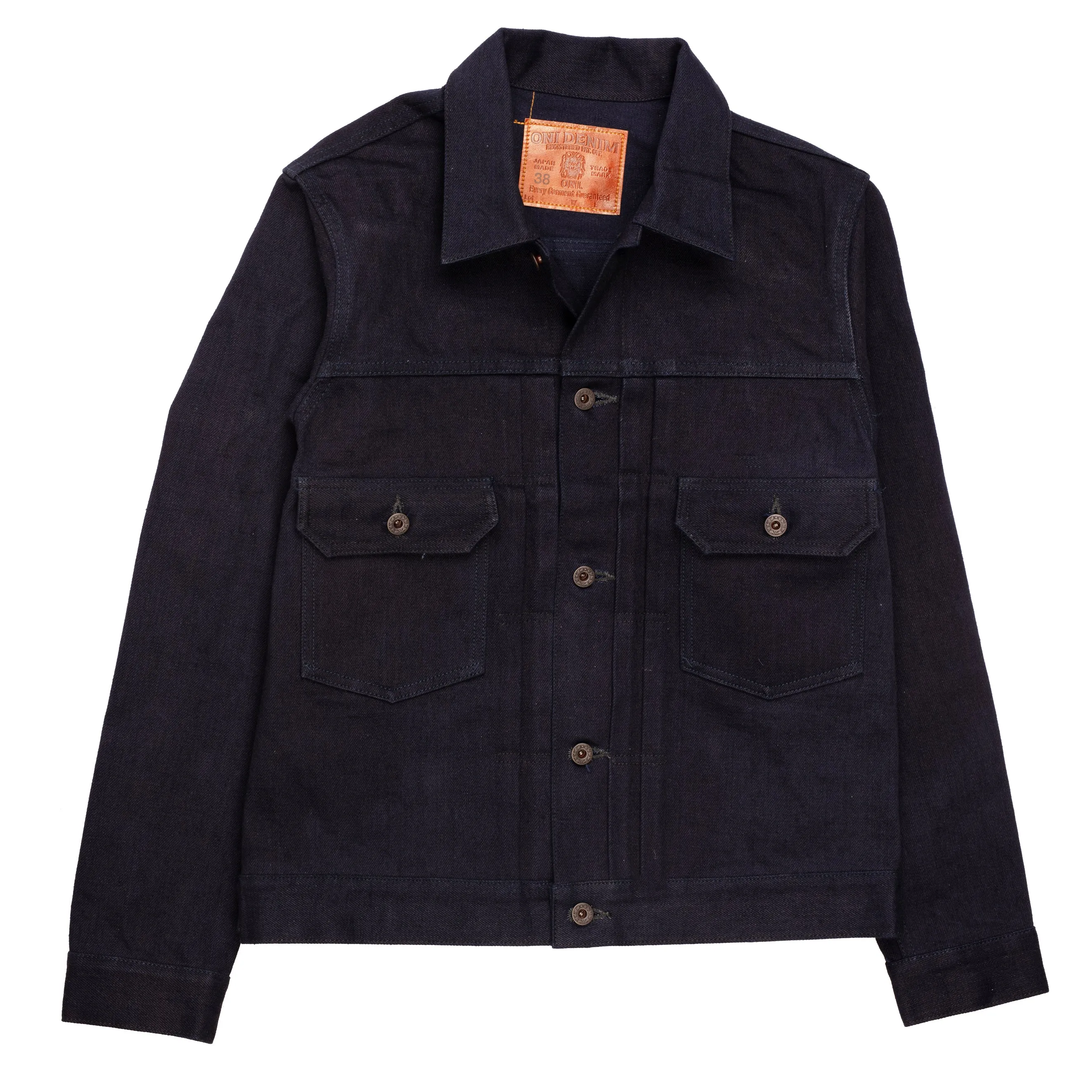 Spring Layer Hypoallergenic Fabric Blend ONI Denim 02517HOX Type II Jacket - Indigo Duck Canvas
