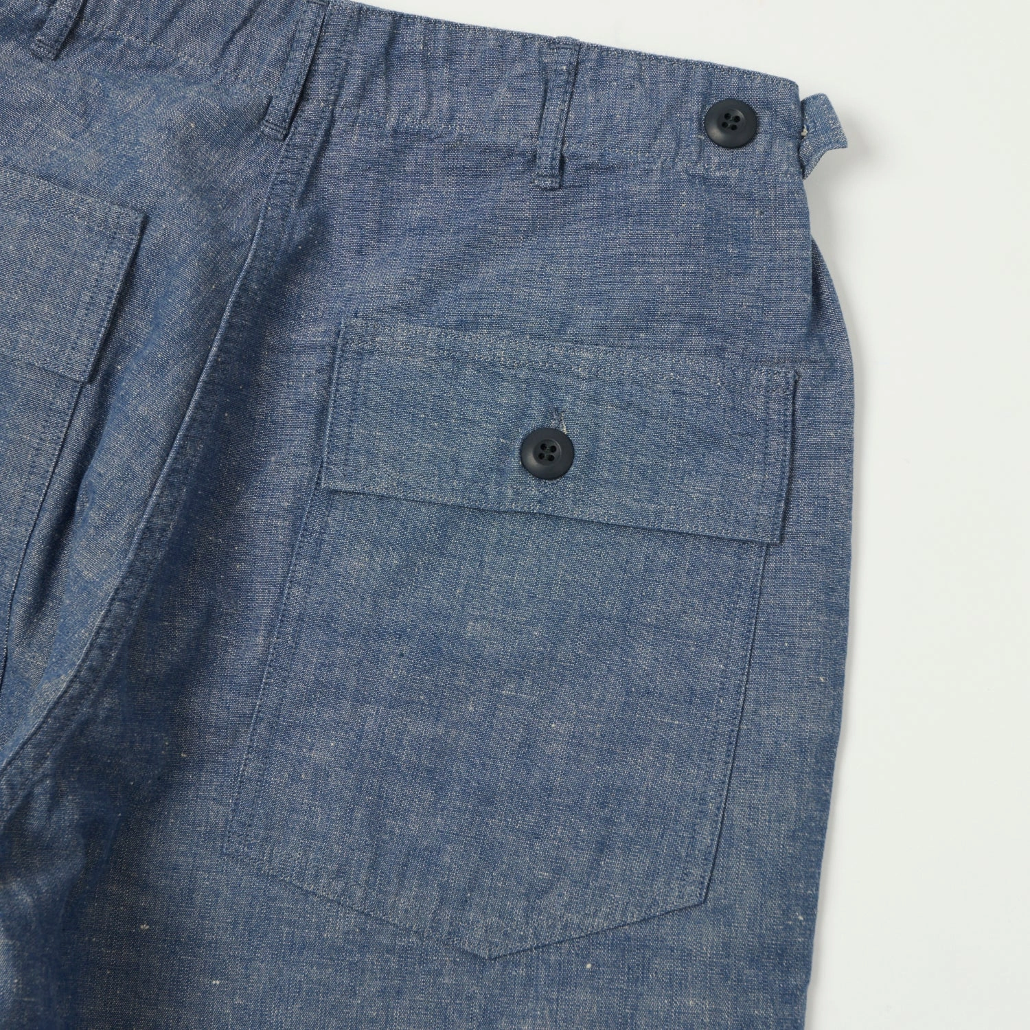 AdjustableDrawstring Multi Use orSlow U.S. Army Chambray Fatigue Pants - Grape