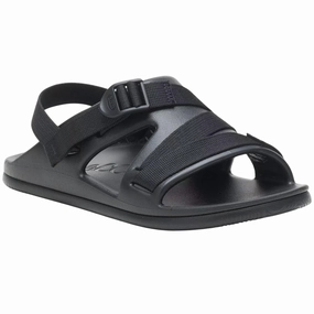 Grab And Go Perfect Fit Men's Chillos Sport Sandal In Black