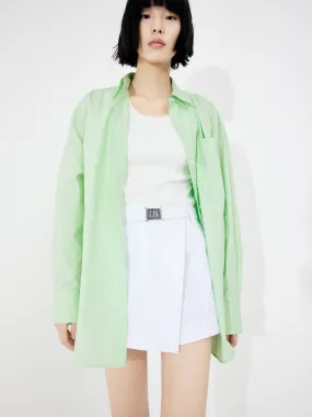 Oversized Pocket Shirt Sophisticated Look