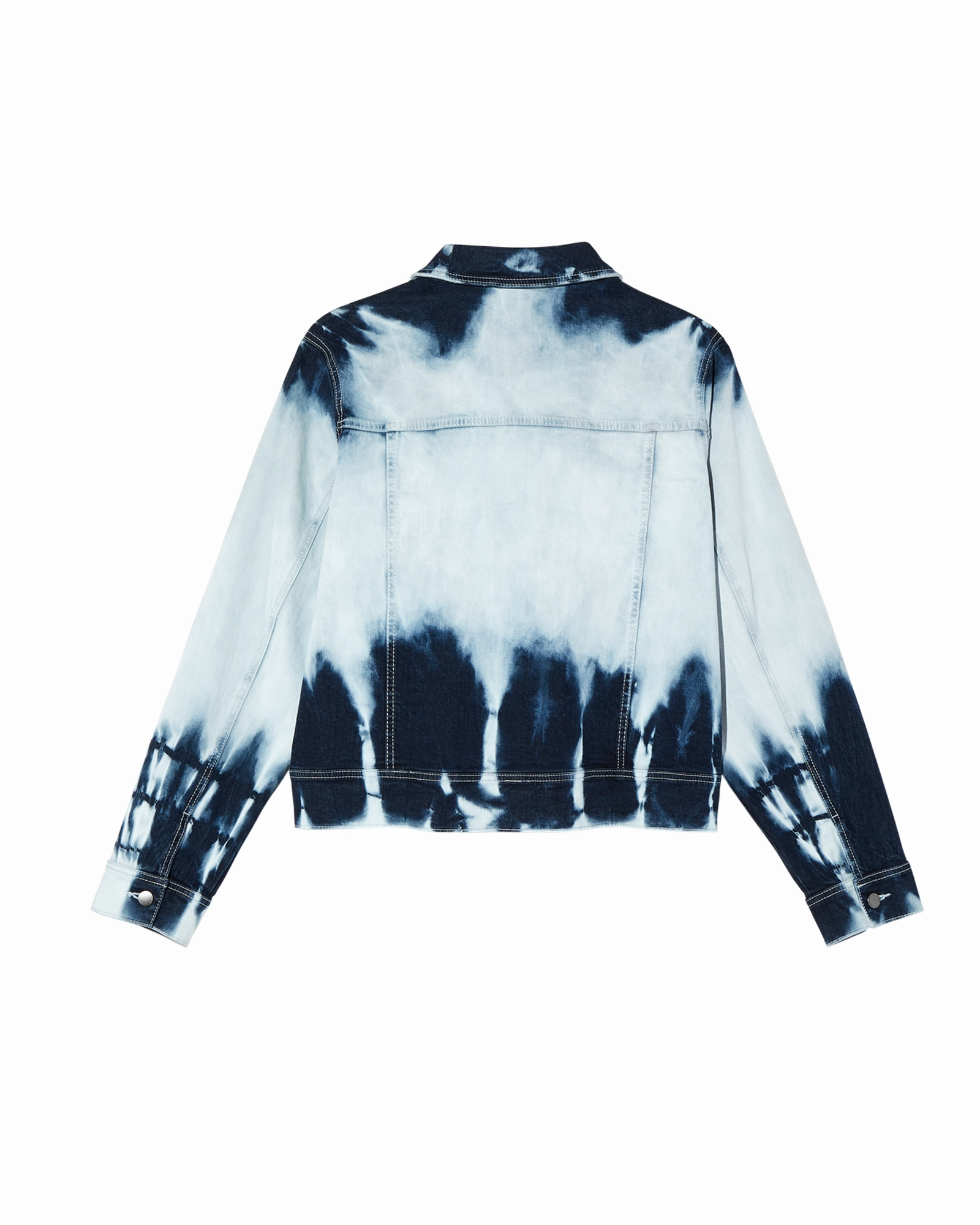 Windproof Shell Pacific Wash Denim Jacket | Light Wash / Dark Wash