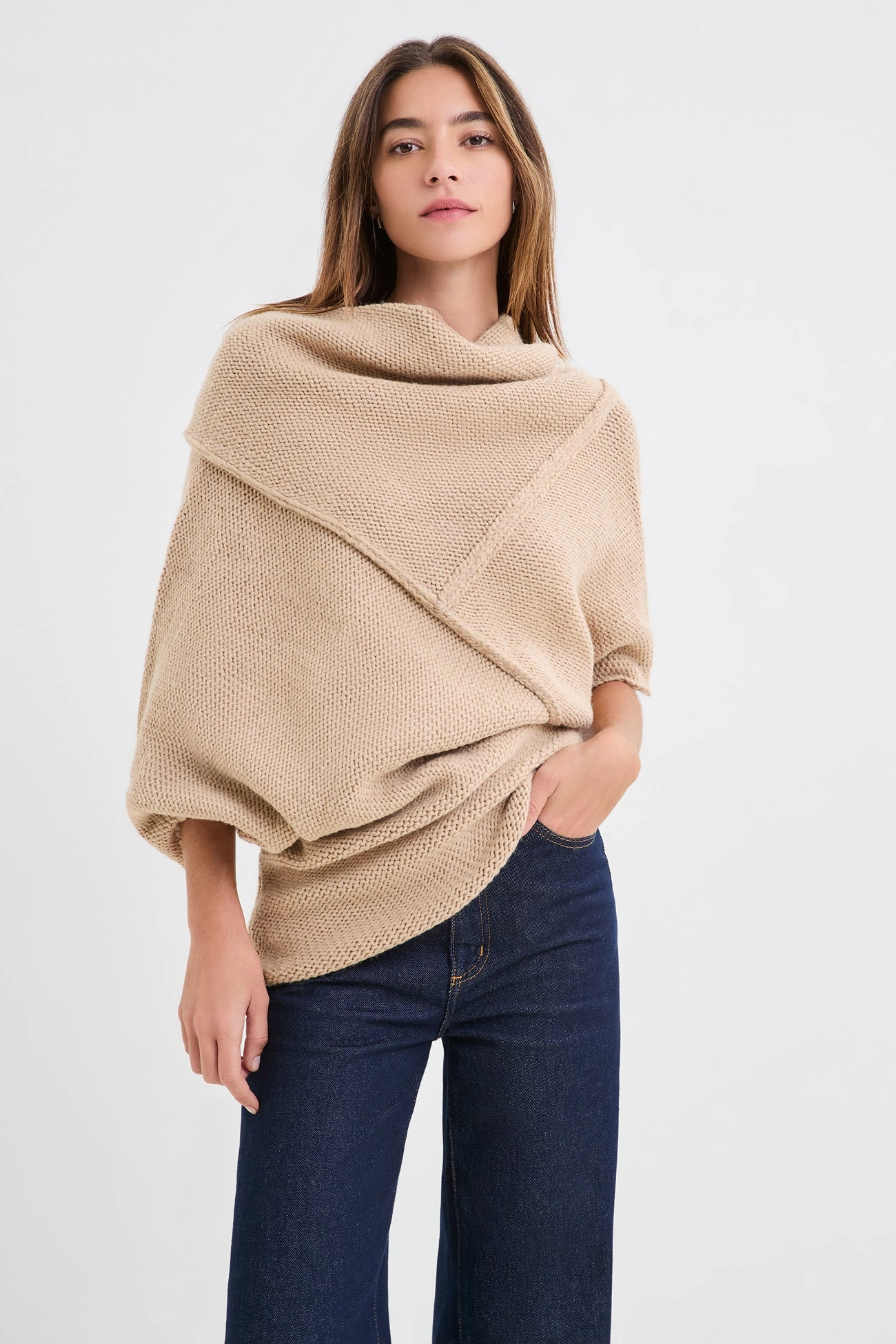 Comfortable Touch Quick Dry Weave Palmer Knit Top