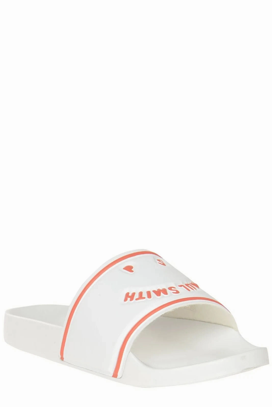 Camo Mode Sandal Inserts Paul Smith M2SSUM17HRUB Sandal Men's  White Orange Slip-On Slide JOBB1879