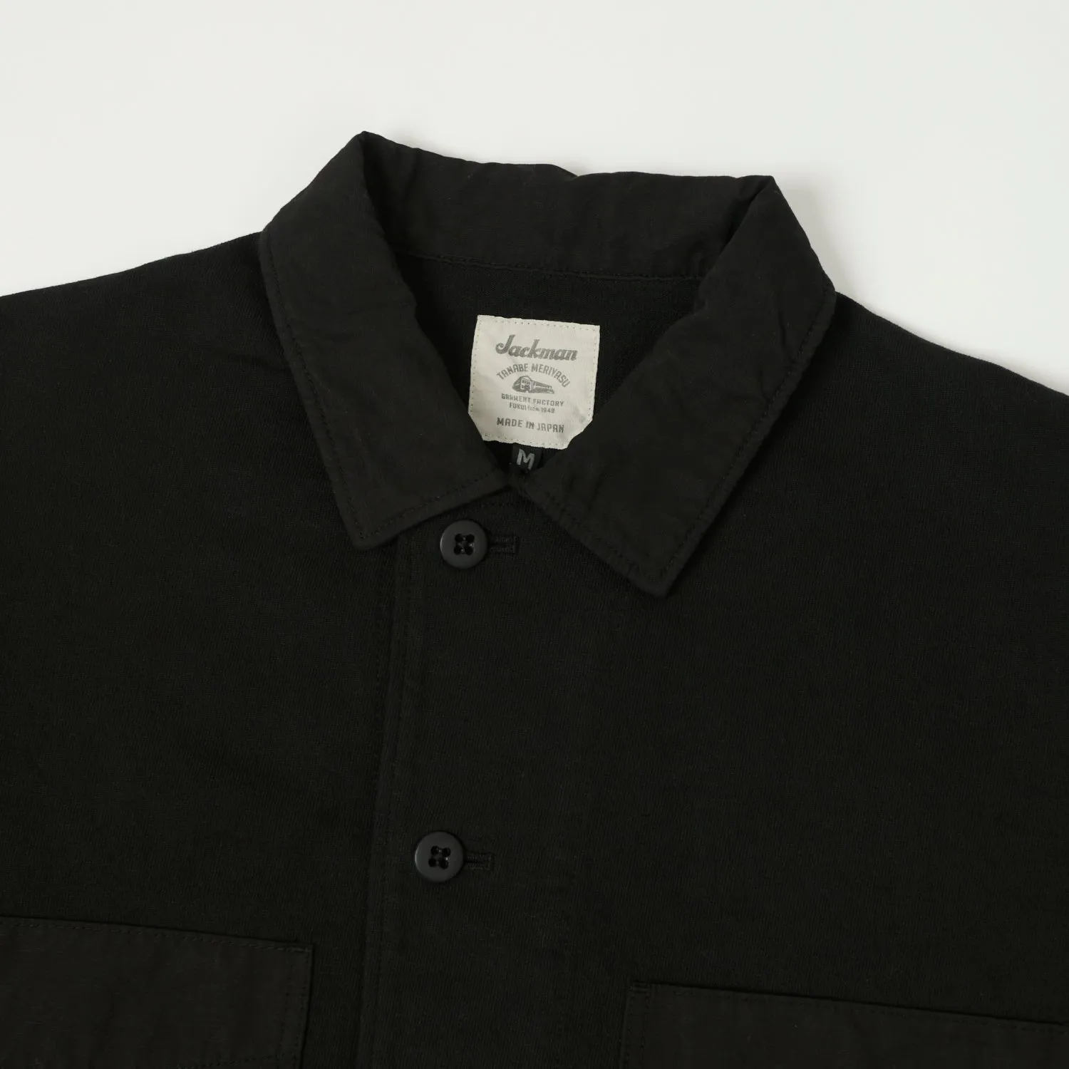 Jackman Dotsume 'BB' Shirt - Black Abrasion resistant