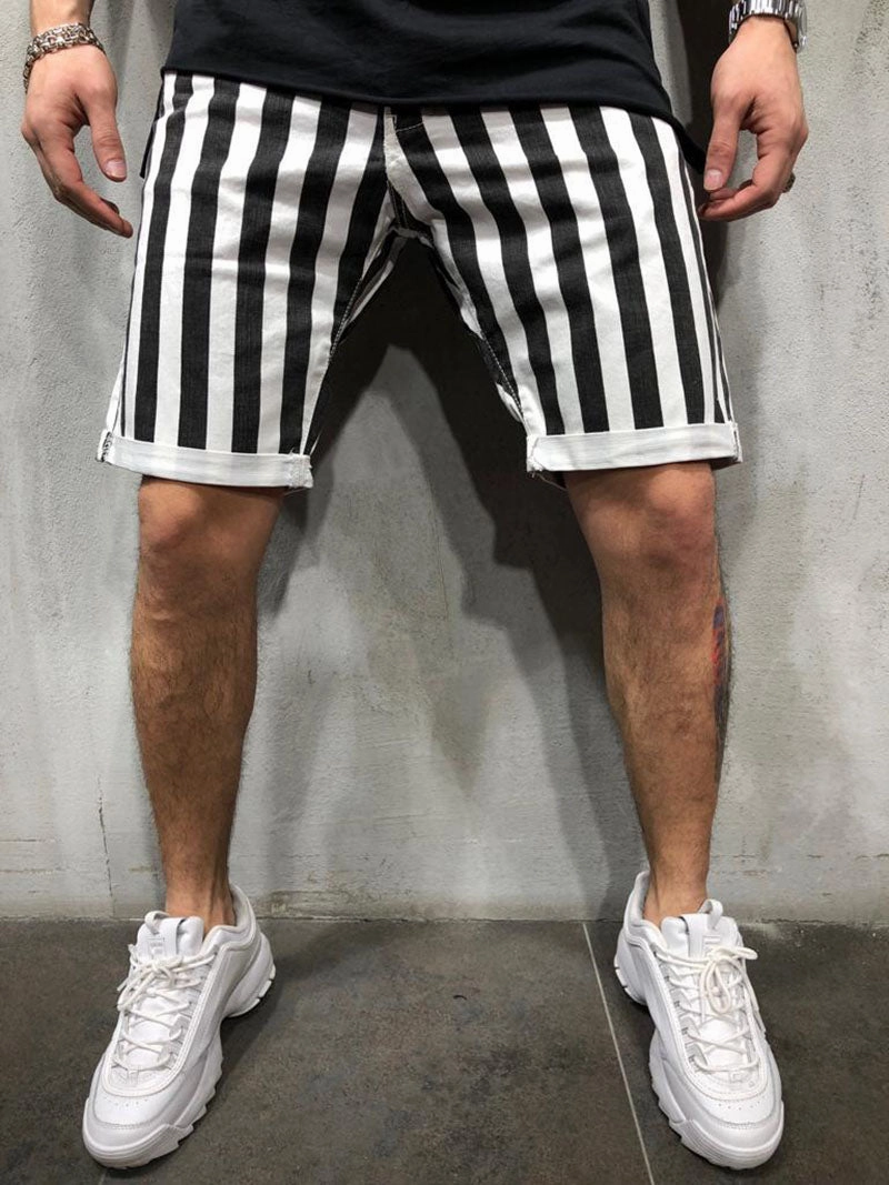 delivery work gym kit West Louis? Striped Jogging Sweat Shorts