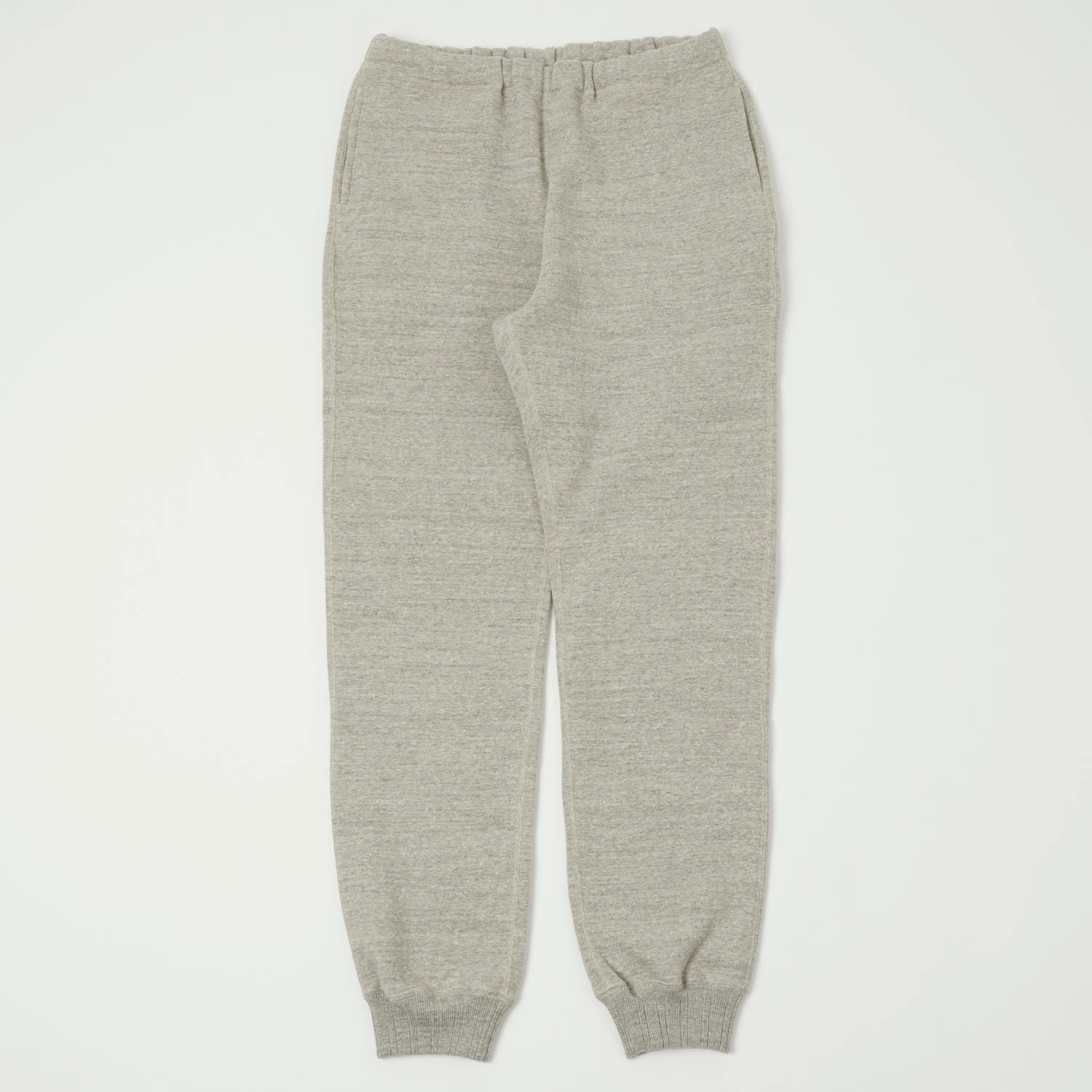 Full Count 3743 'Mother Cotton' Sweatpants - Heather Grey Soft Inner Lining