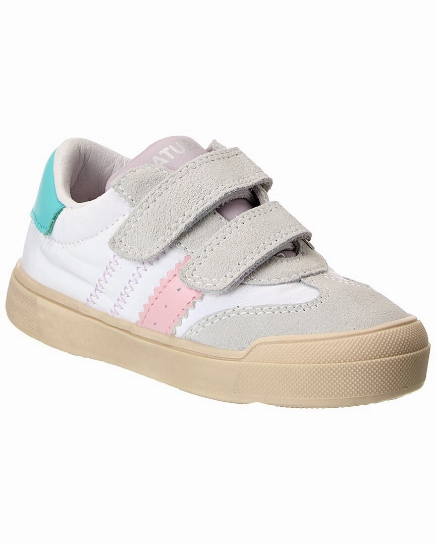 Comfortable ankle Relax Vibe Naturino Riby VL Nylon & Suede Sneaker