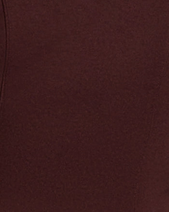 Piping Praise Jacket | Dark Ruby Adjustable Drawstring Waist