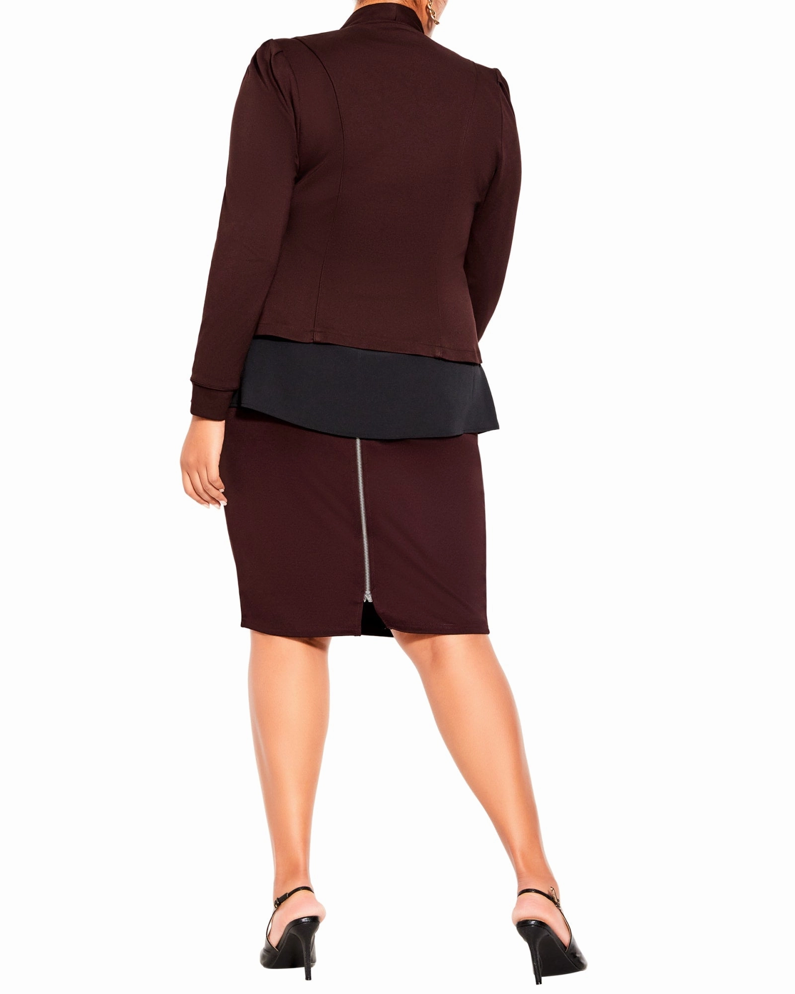 Outdoor Duty Piping Praise Jacket | Dark Ruby