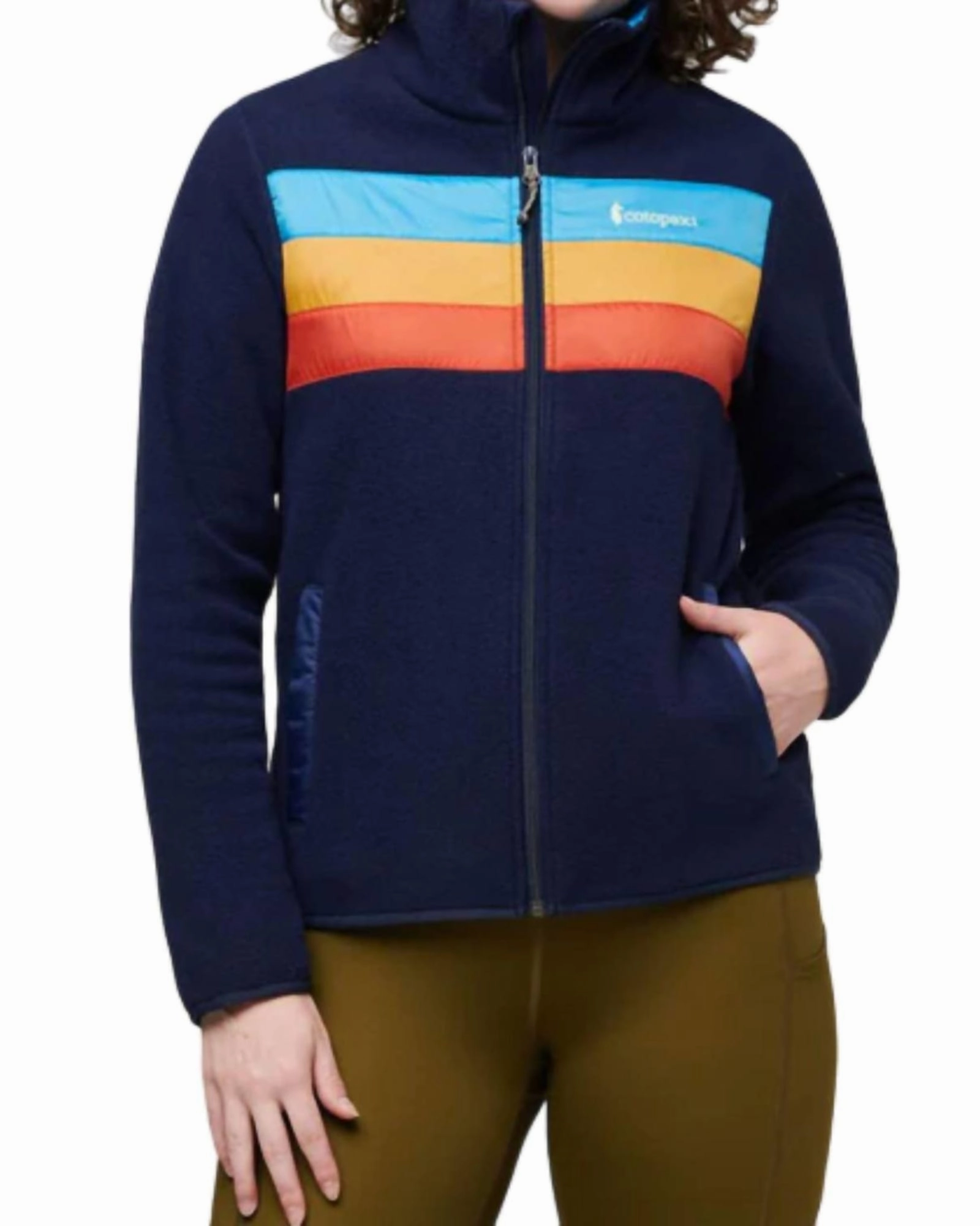 Women's Teca Fleece Full-Zip Jacket in Half Full | Half Full Casual Layer