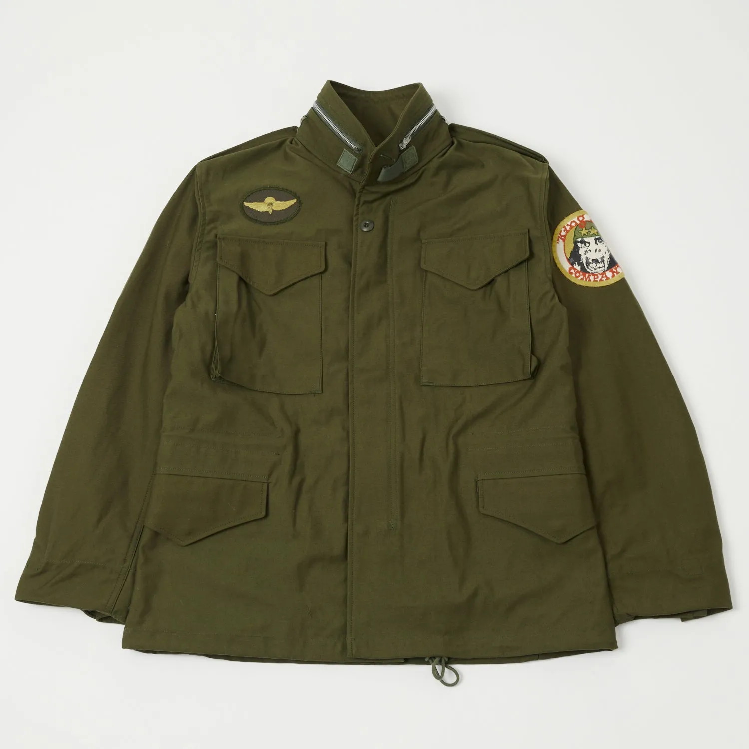TearResistantOuter TOYS McCOY 'Taxi Driver' M-65 Field Jacket - Olive