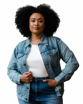 Chilly Wear Warm Thinsulate The Merly Jacket | Washed Denim