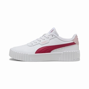 Durable Base Cushioned Insole PUMA Big Kids' Girls' Carina 3.0 Sneakers