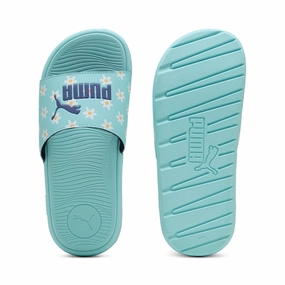 PUMA Big Kids' Girls' Cool Cat 2.0 Daisies Sandals All-Around Use
