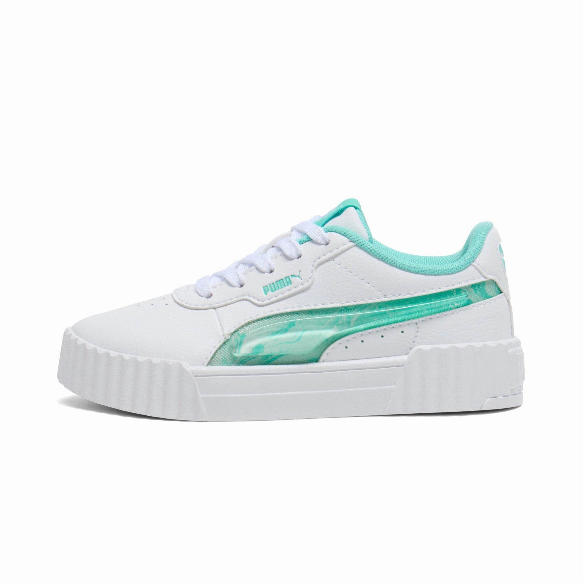 Smooth Support Transit Fit PUMA Little Kids Girls' Carina 3.0 Jelly Fade Sneakers