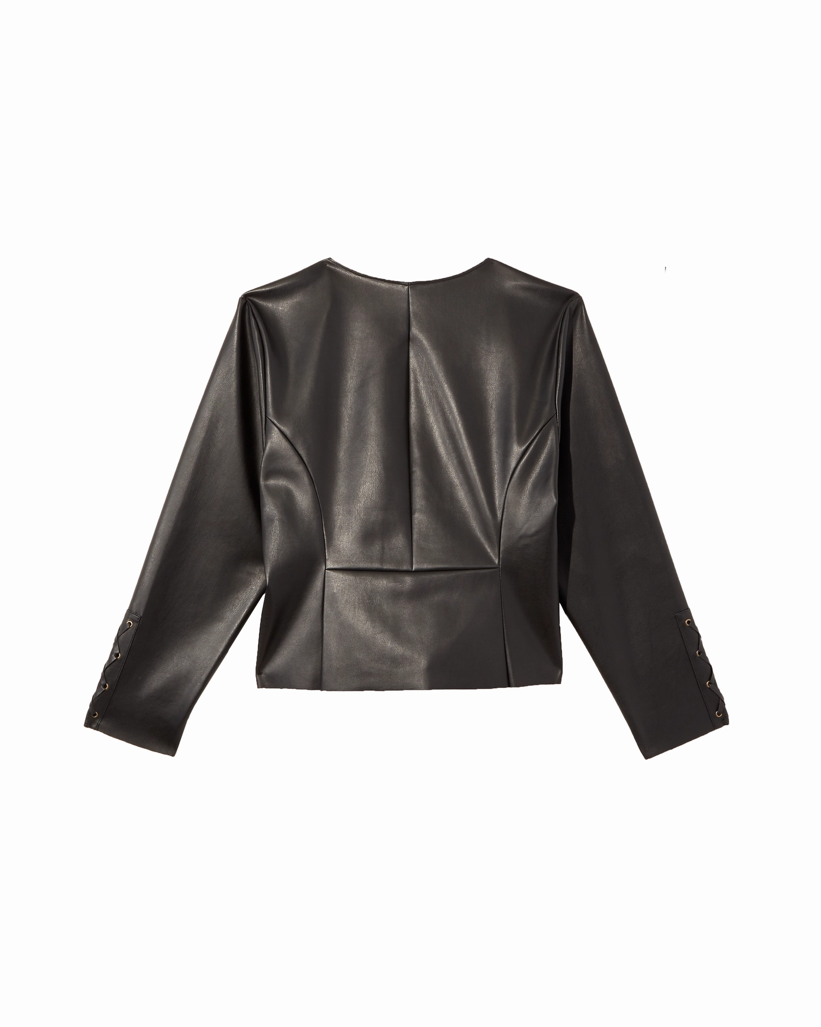 Mulberry Faux Leather Jacket | Black Concealer Gift
