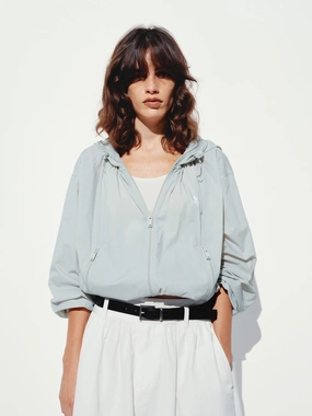 Casual Comfy Layer Drawstring Hooded Coat