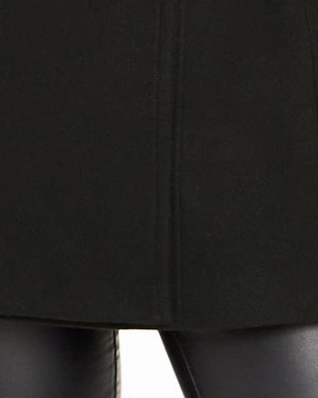 Weatherproof Jacket Loose Shelly Military Coat | Black