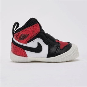 Breathable Step Roof View Jordan 1 'Ruby' Baby Crib Bootie
