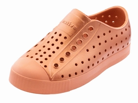 Jefferson Metallic Kids Shoes - Orange - C6 Kick Off
