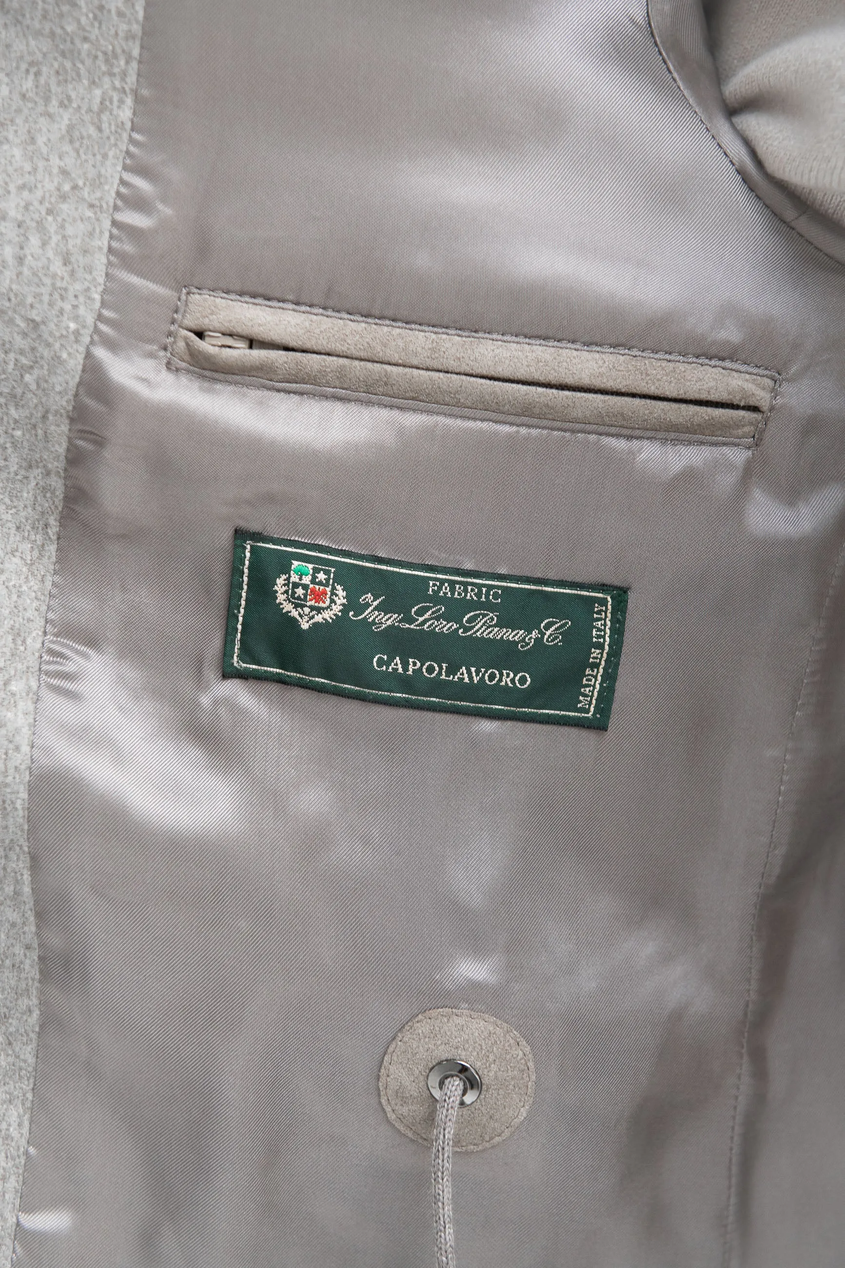 One Color Wind Shield Beige field jacket - Made in Italy