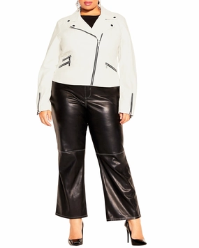 Aria Jacket | Ivory/Black Trim Occasion Protective Layering