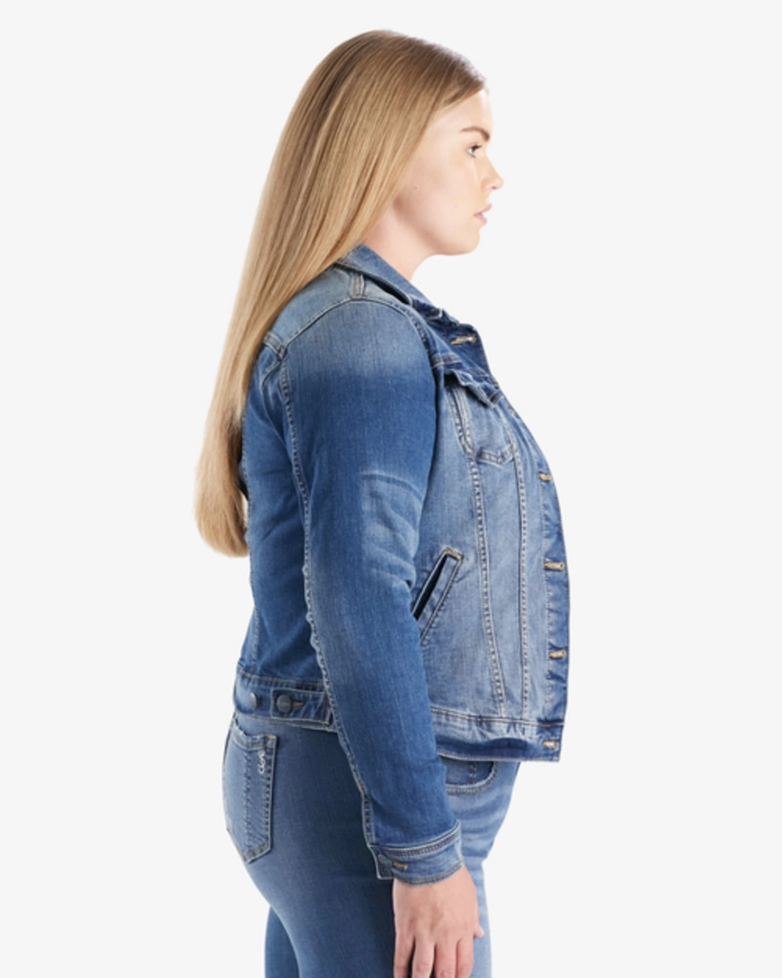 Storm Ready Chic Comfort Raegan Denim Jacket | HAYDEN