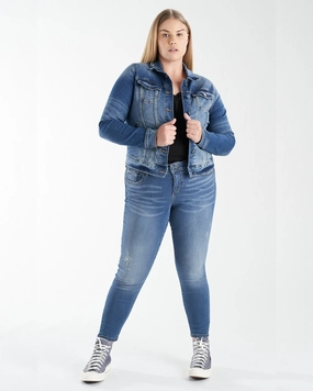 Raegan Denim Jacket | HAYDEN Cold Season