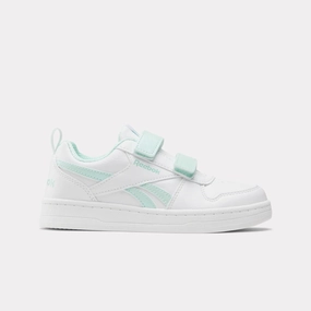 Reebok Royal Prime 2.0 Two Strap Hoop & Loop Little Girl's Shoes All Day Comfort Tech