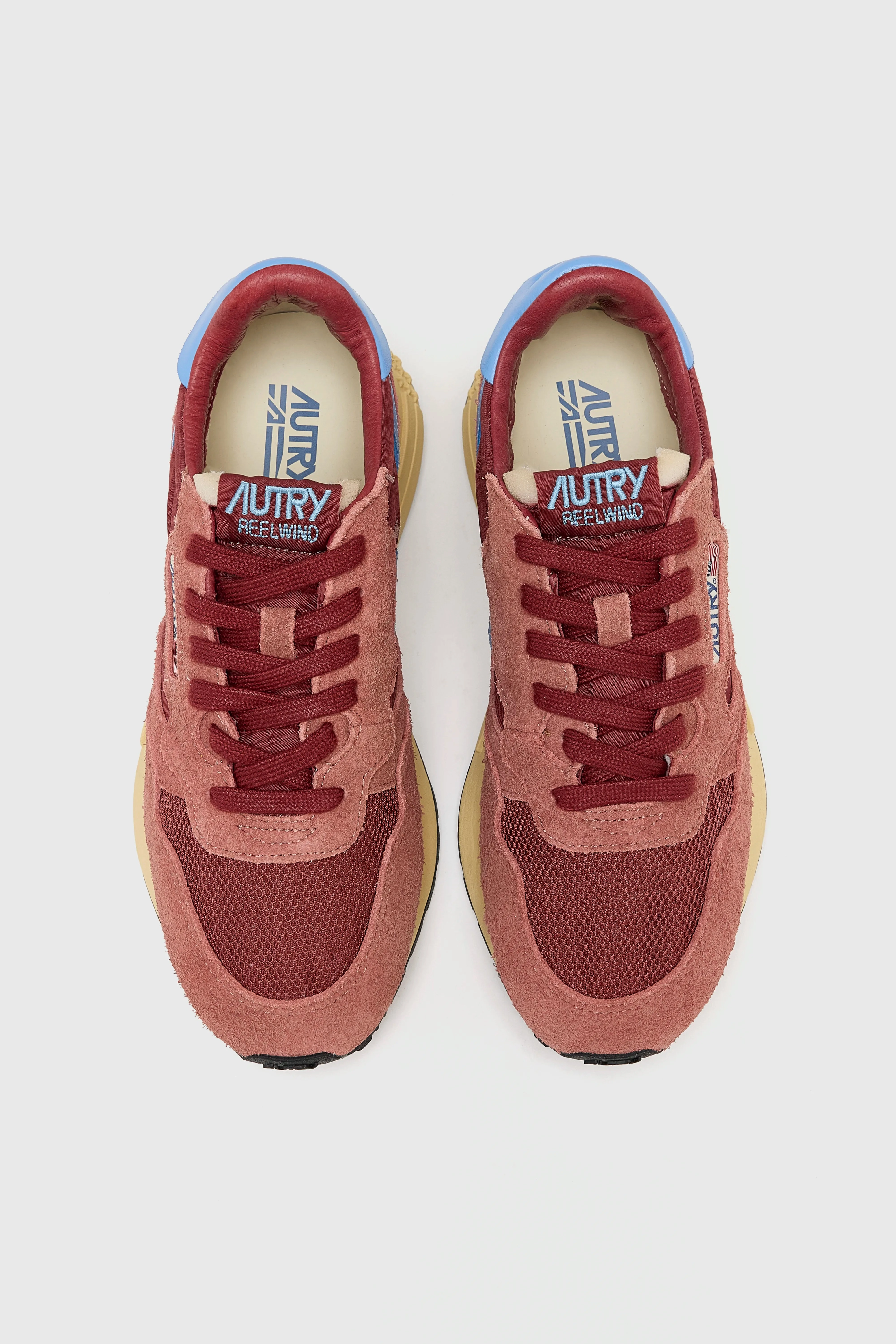 Reinforced toe box obstacle course running Reelwind Low for Women   (252 / W / BURGUNDY)