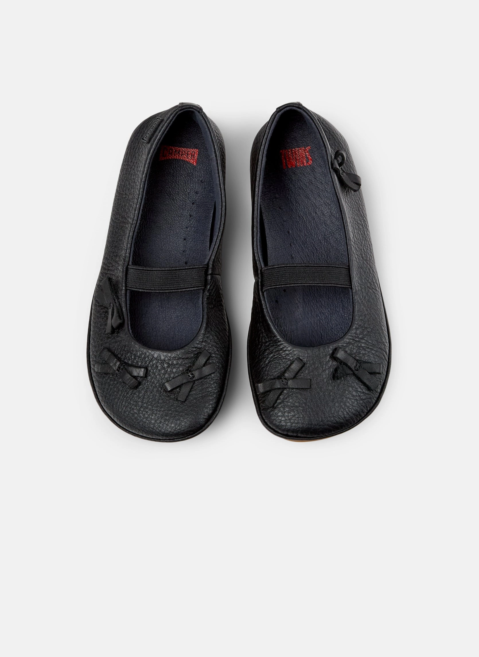 Leather Sole Shoes Kids Camper Twins