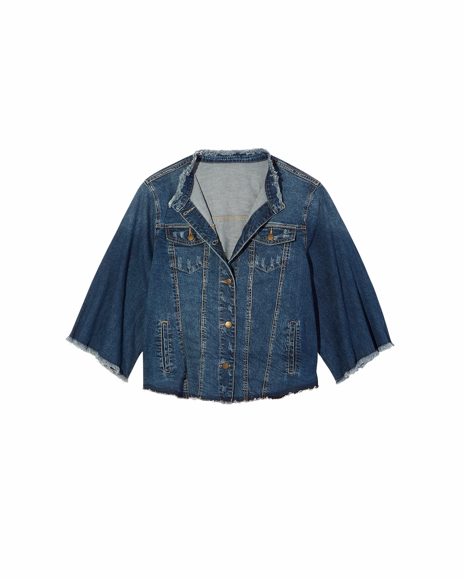 Jen Denim Jacket | Medium Wash Stylish Protection