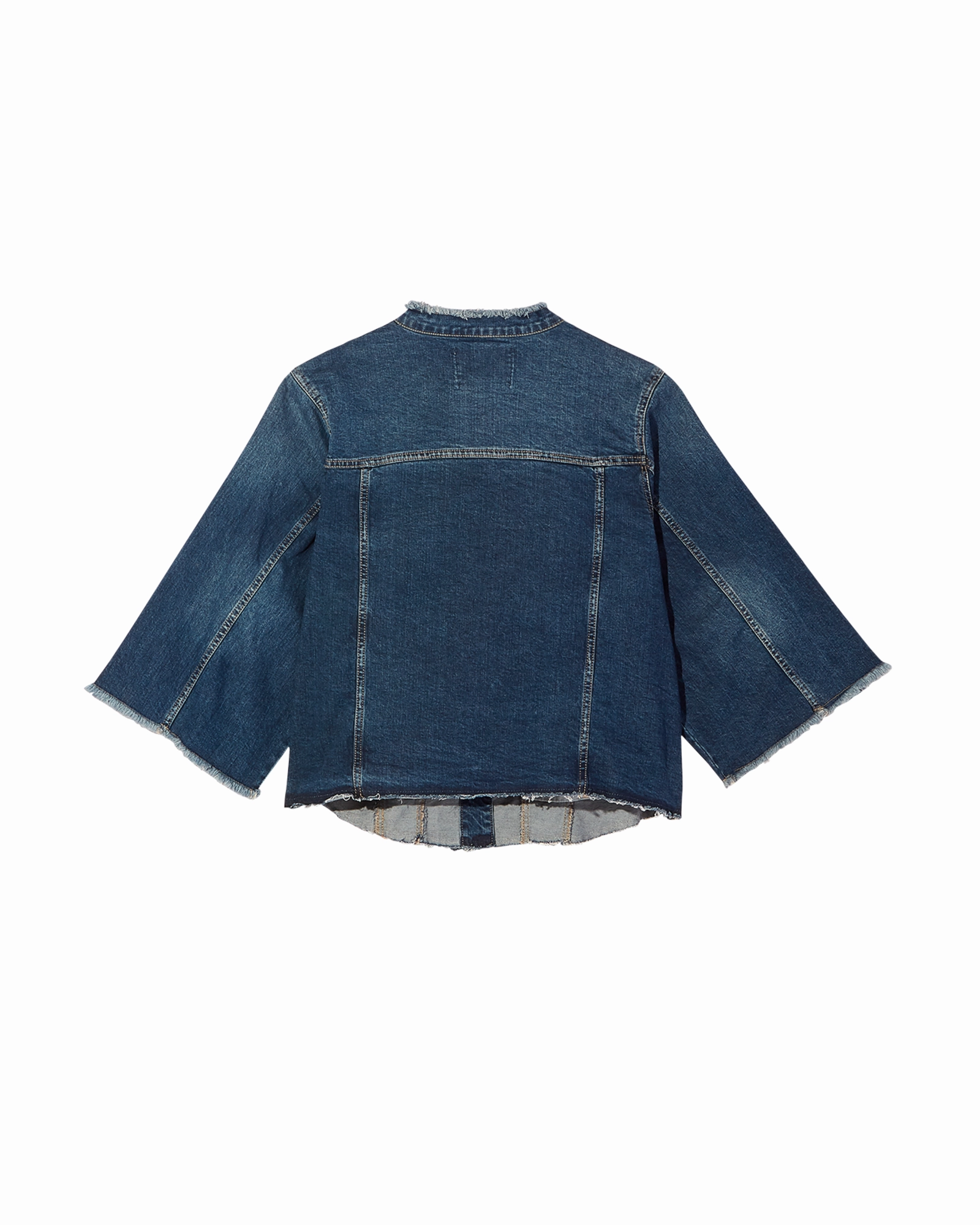 shearling Jen Denim Jacket | Medium Wash