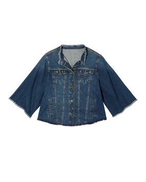 Jen Denim Jacket | Medium Wash Smart Layer Lightweight Protection