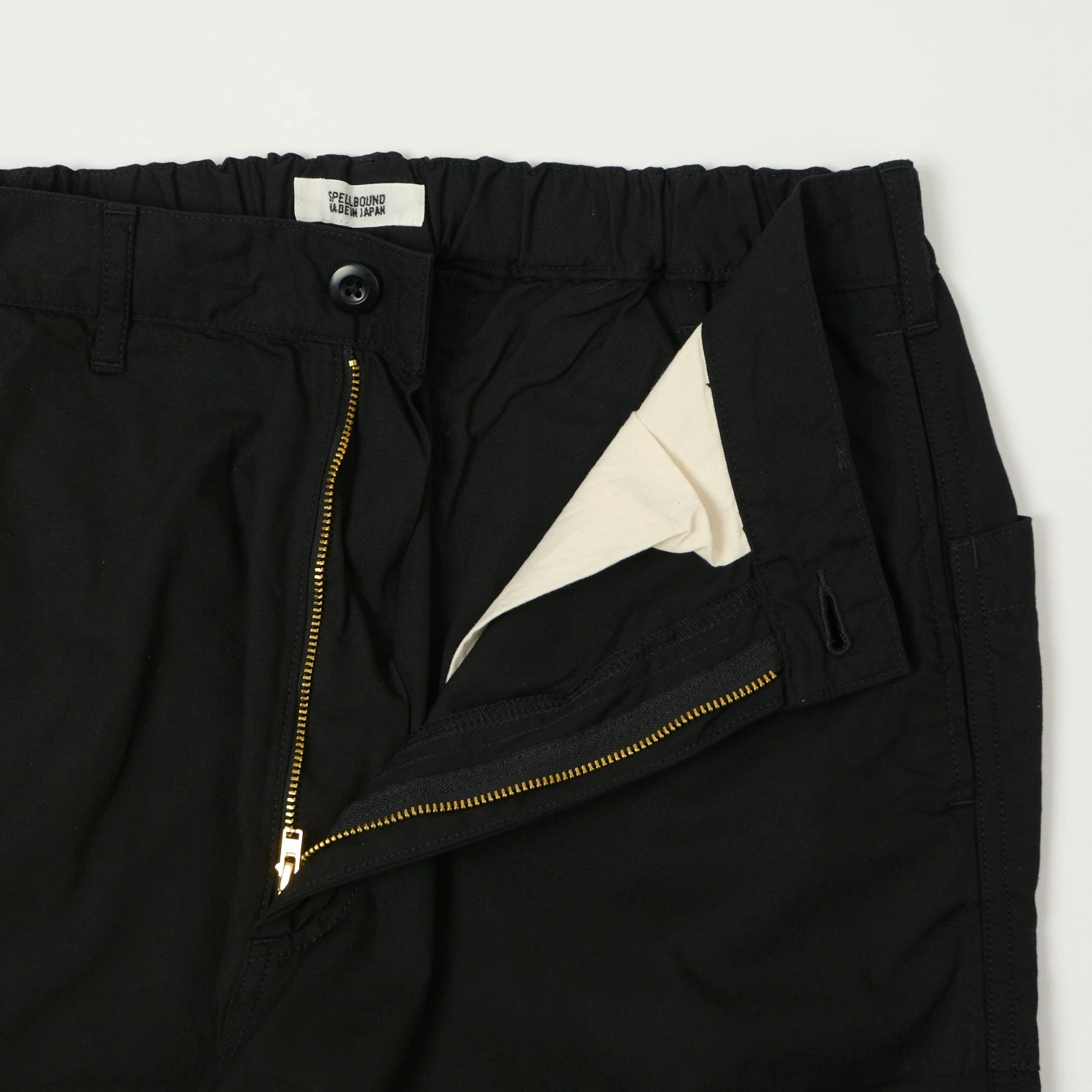 Spellbound Lightweight 'Stand Up' Trousers - Black elastic waistband