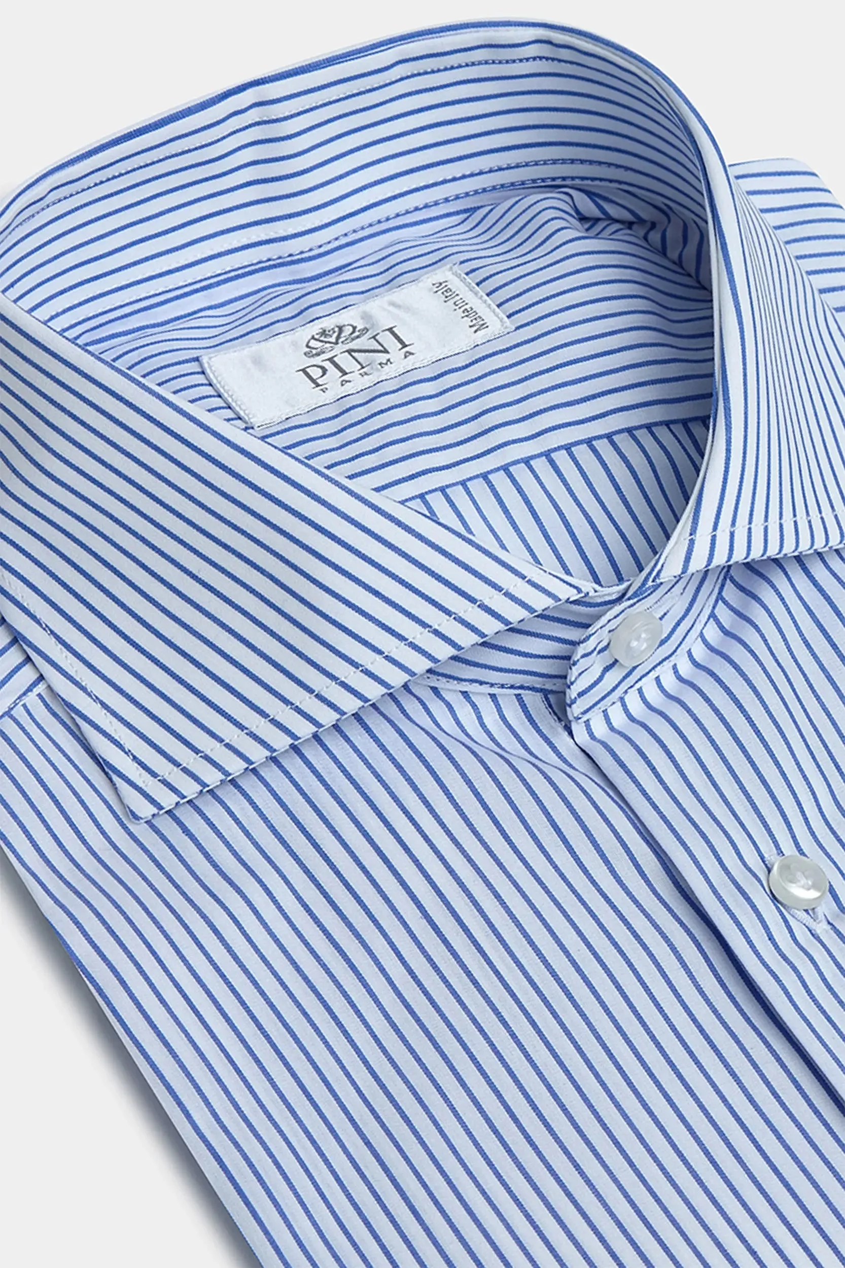 Avio Striped Shirt - Made in Italy Poolside Lounge Weekend Outing