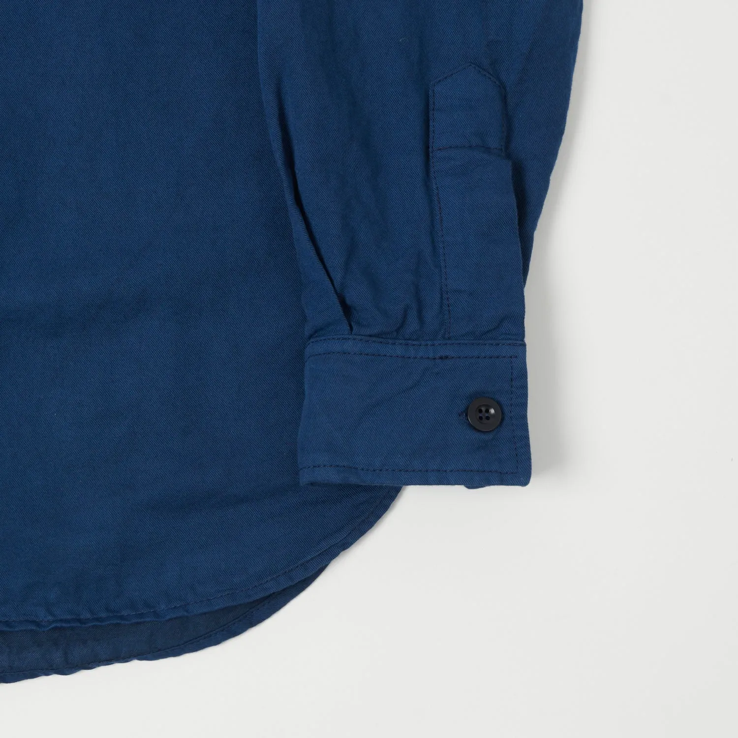 East Harbour Surplus 'Dickies 394' Overshirt - Blue Soft Touch