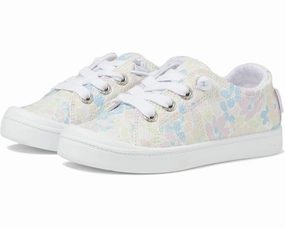 Heel Clip Roxy Bayshore Plus ARGS600146-WLU Kids US 2 White Floral Comfort Shoes KHD157