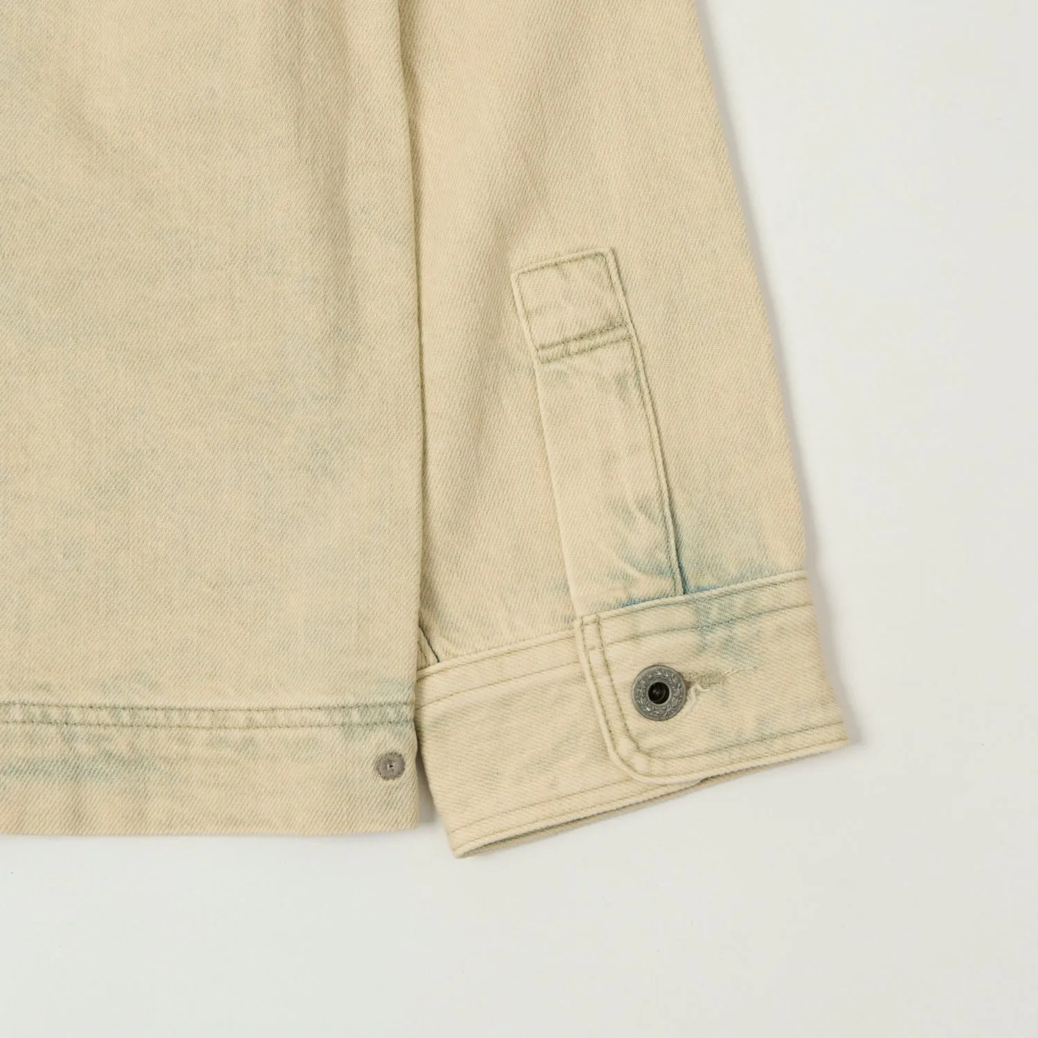 Versatile Layering Piece Wardrobe Staple RRL Shawl Collar Overshirt - Faded Indigo