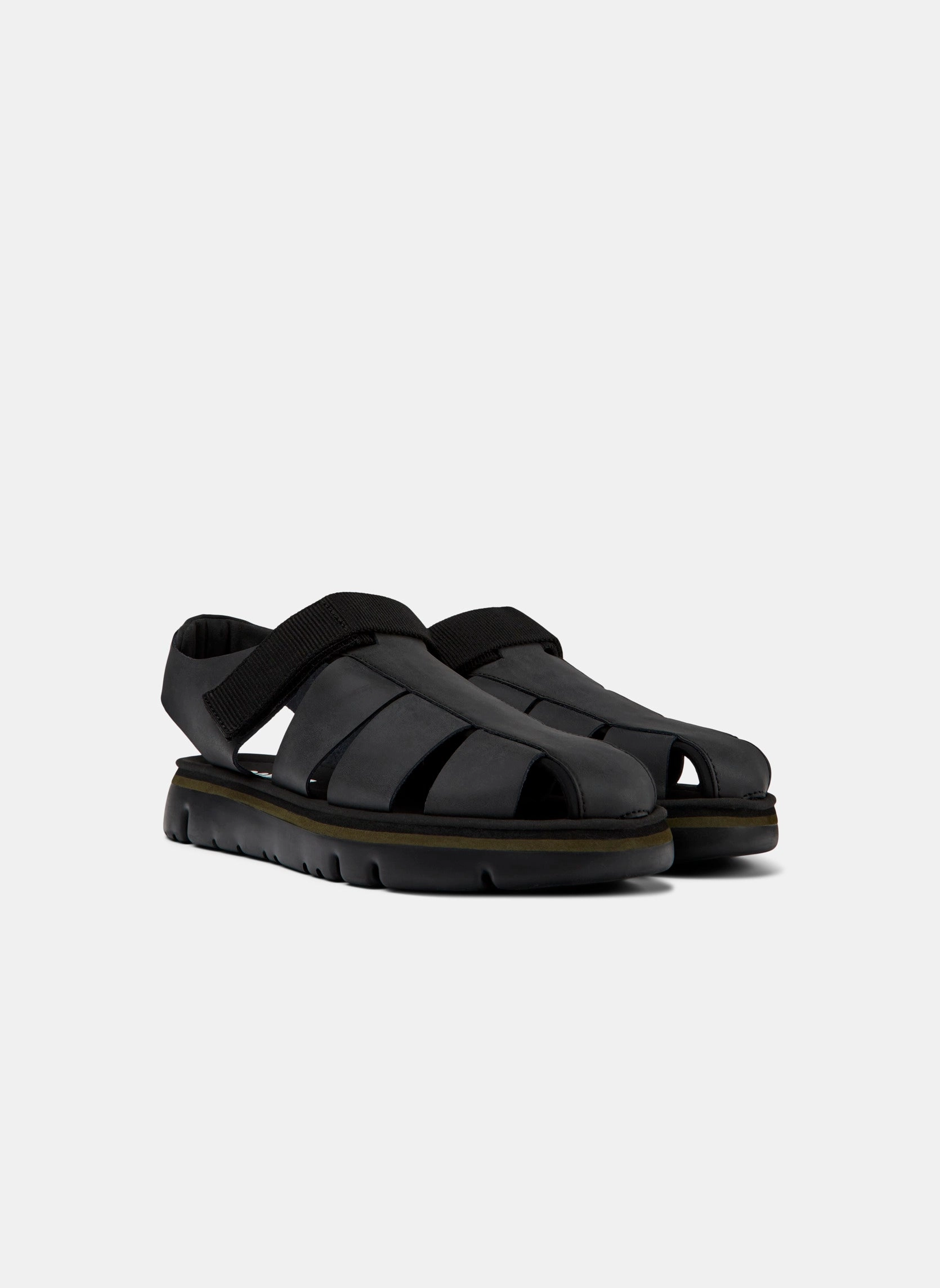 Flexible Sandals Men Camper Oruga Sandal