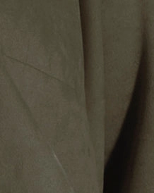 Bonded Seam Technology Ergonomic Design Saphira Faux Suede Shacket | Olive Green