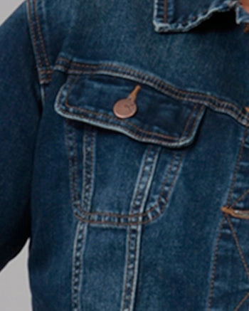 Cold Protection Women's GABRIELLA-CSN Classic Denim Jacket | Cool Starry Night