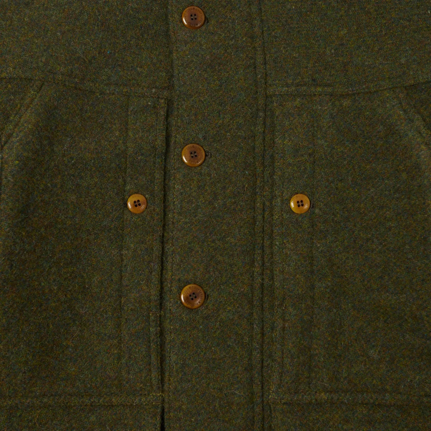 Freewheelers & Co Great Lakes 'Grizzly' Jacket - Grained Olive Seamless Street Fit MultiPocketStyle