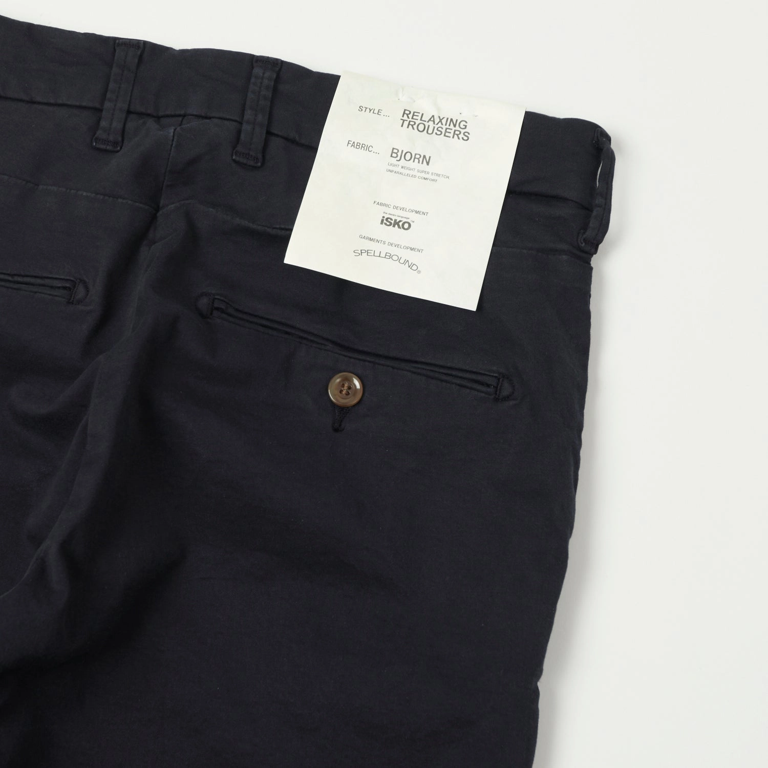 Easy Wear Spellbound Slim Tapered Stretch Chino - Dark Navy