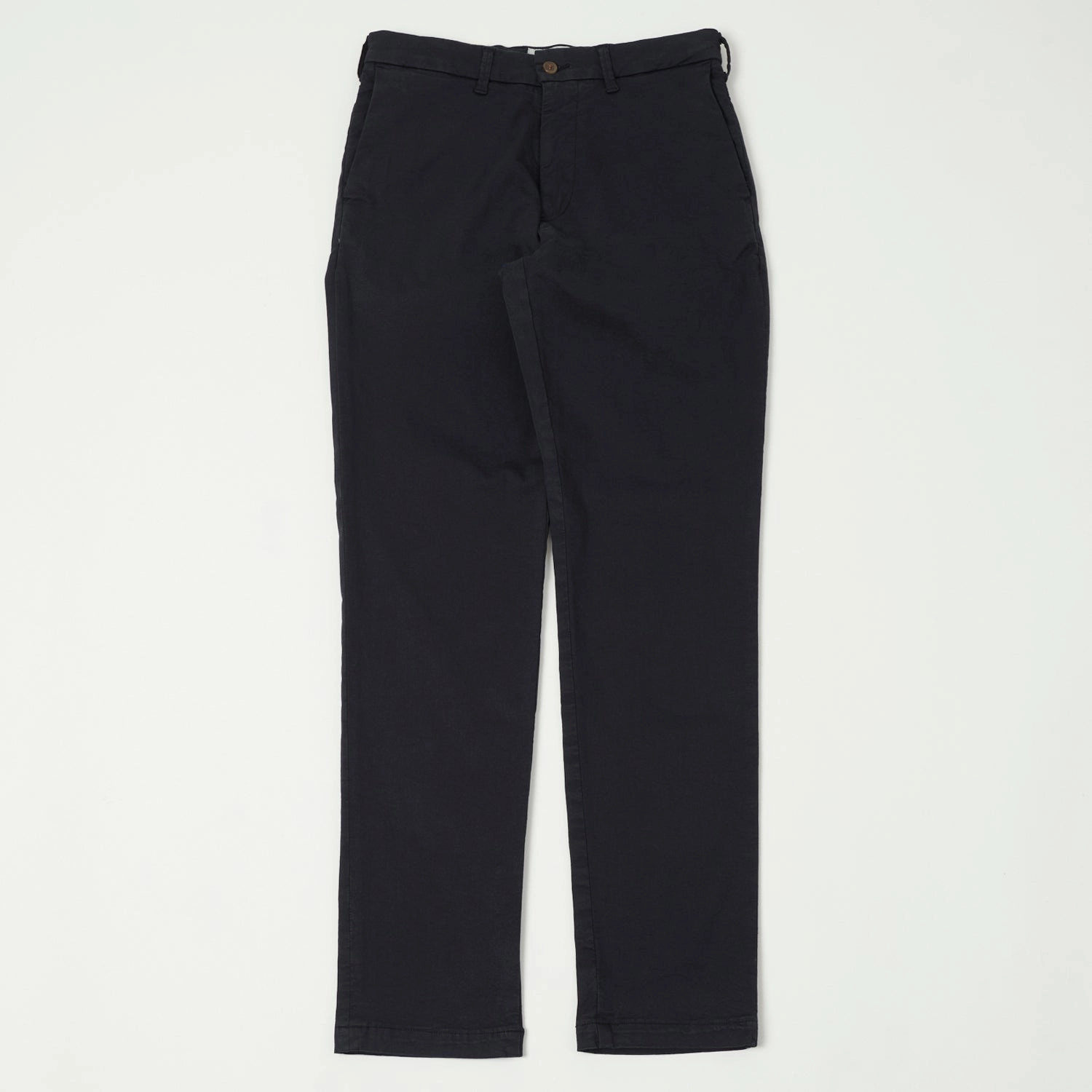 Quality Fabric Spellbound Slim Tapered Stretch Chino - Dark Navy