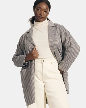 Seona Lapel Collar Coat | Black / Grey / Camel artists Preppy