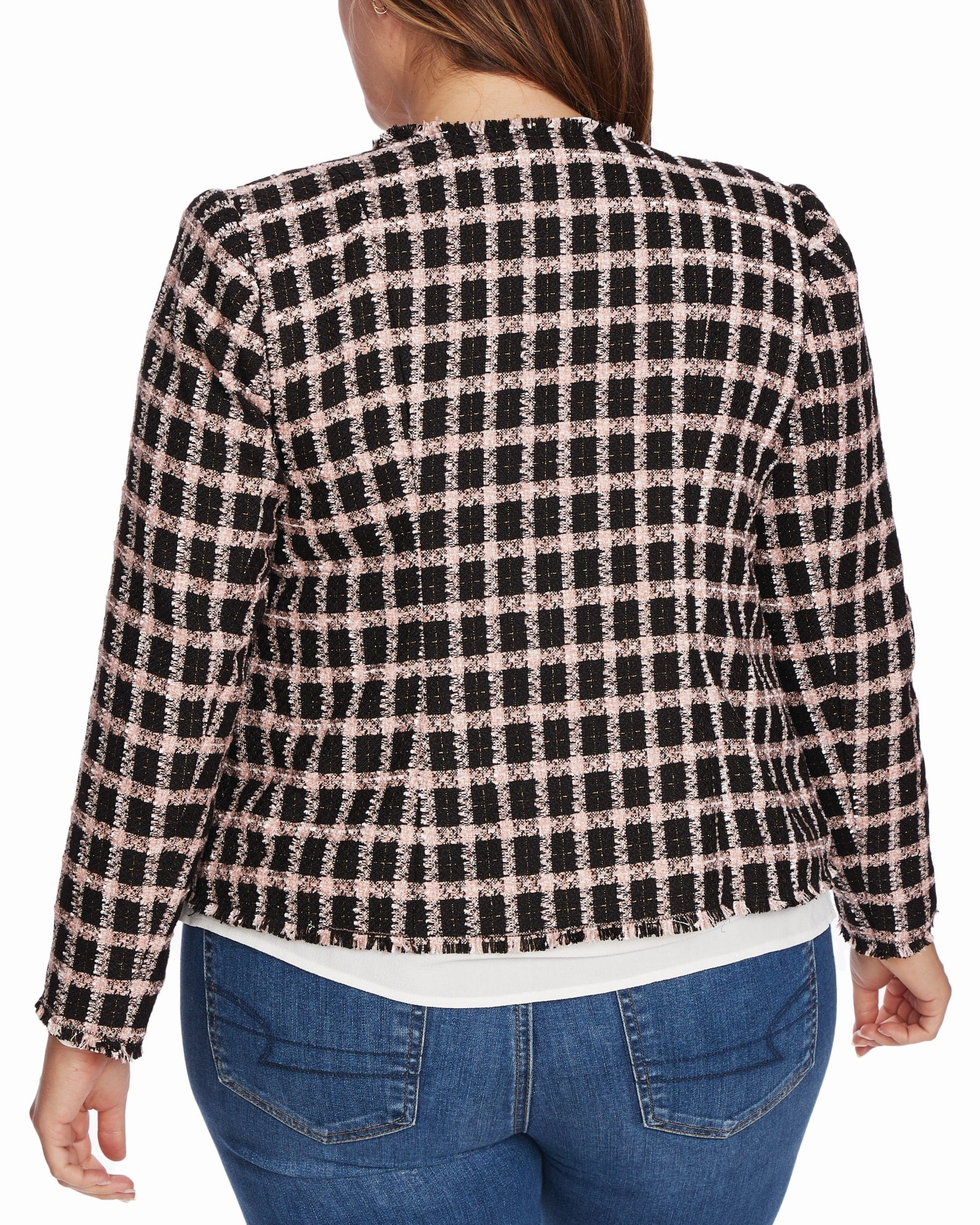 Lightweight Construction Dance Londyn Tweed Jacket | 060-RICH BLACK