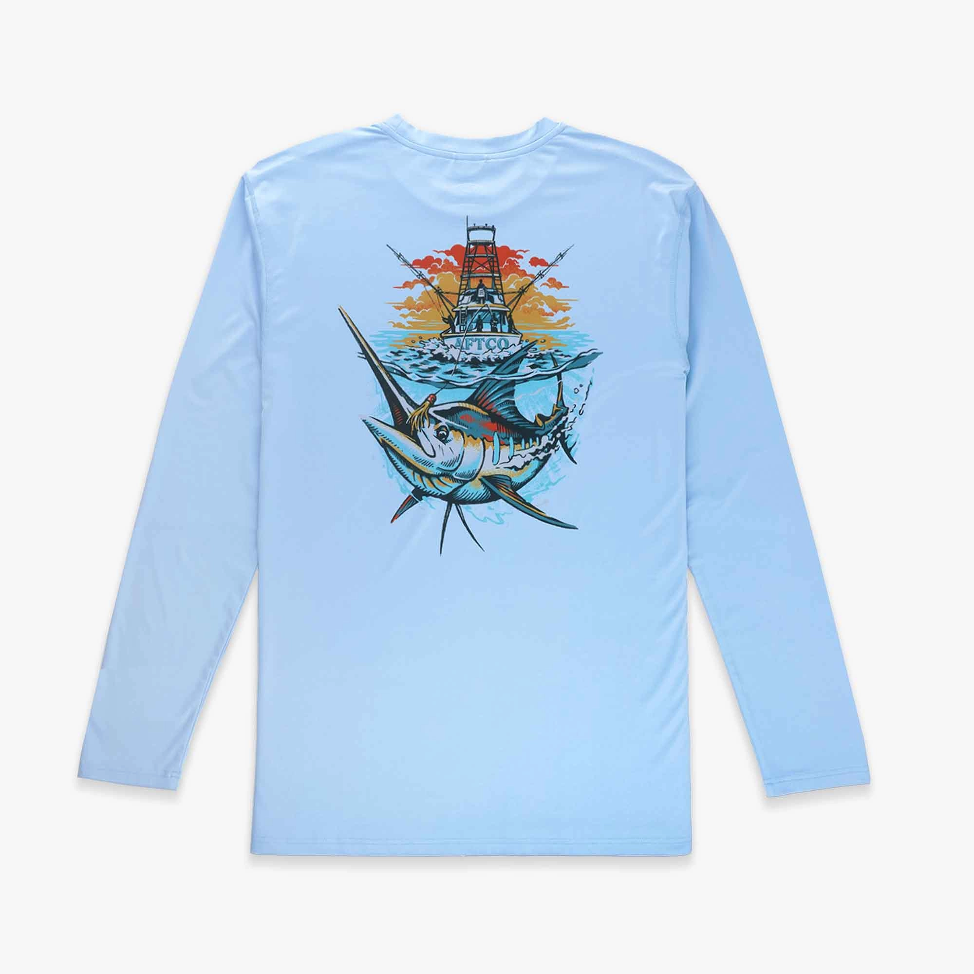 All-Purpose Wear Tailored Fit Ship Out UVX LS Sun Protection Shirt